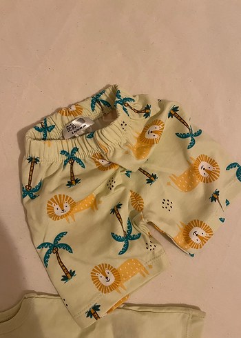 HelloBaby Bebek Erkek Kolsuz Baskılı Takım