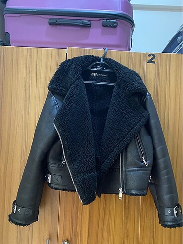 Zara ici kurklu ceket