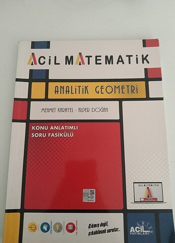 Acil Yayınları Analitik Geometri Fasikülü