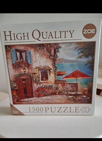 AMBALAJLI HIGH QUALITY PUZZLE 1500 PARÇA 