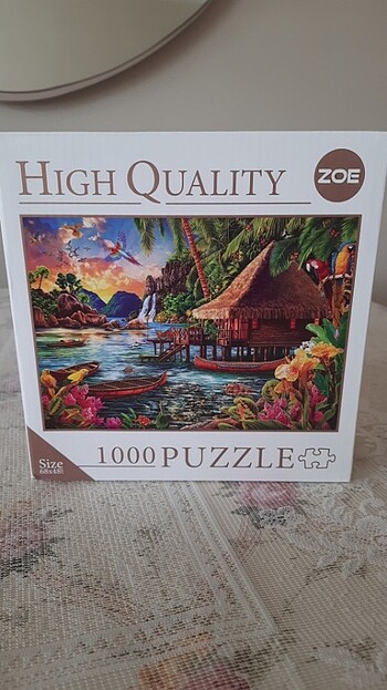 HIGH QUALİTY PUZZLE 1000 PARÇA 
