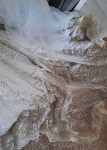 balık model likralı gelinlik - Görsel 5