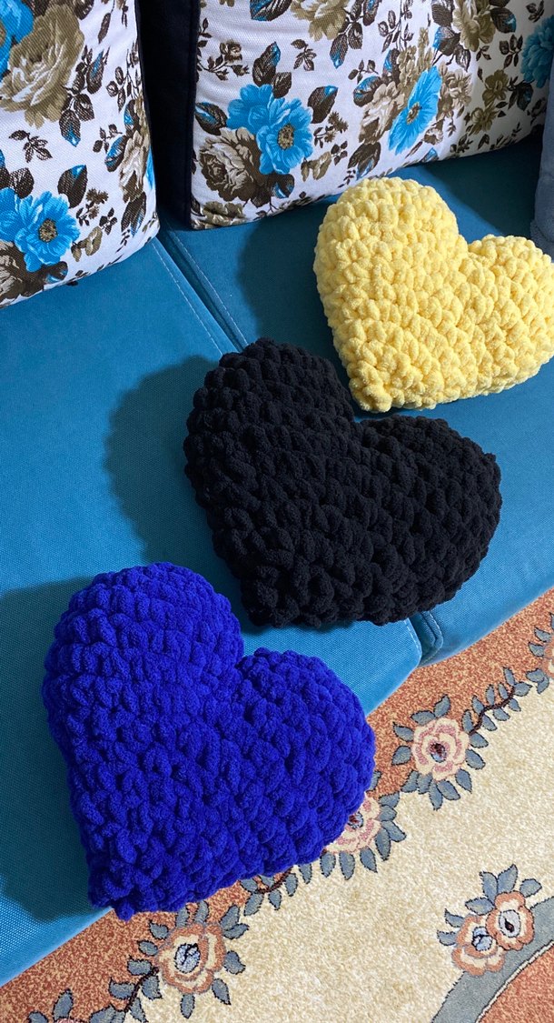 Puffy kalpli yastık - Görsel 2