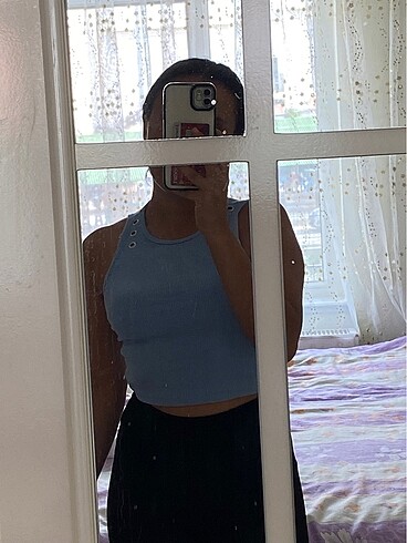 s Beden mavi Renk Mavi crop