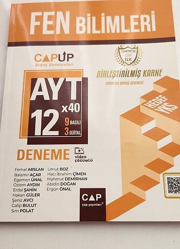 Çap ayt fen deneme