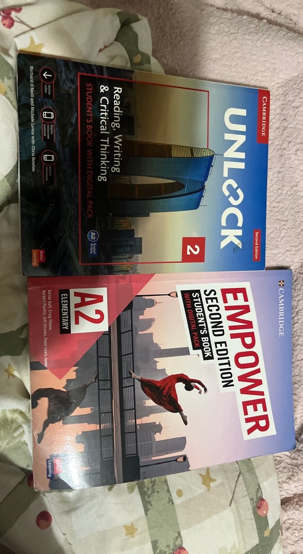 Empower ve Unlock Cambridge Üniversite kitapları - Görsel 2