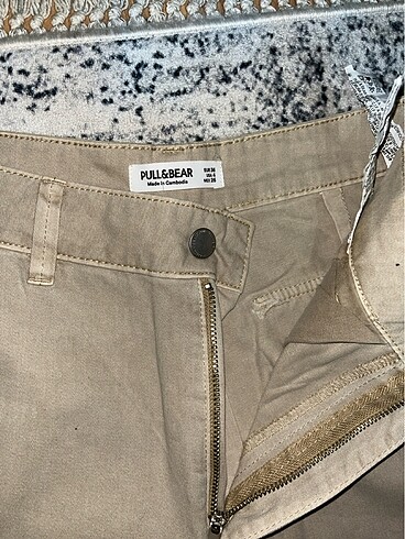 Pull and Bear Pull bear likralı kargo pantolon
