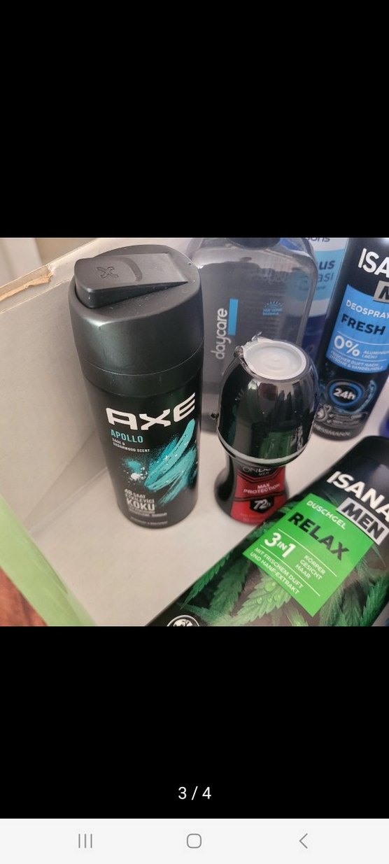 Damat Bohçası Erkek Bakım Seti ISANA ve AXE - Görsel 3