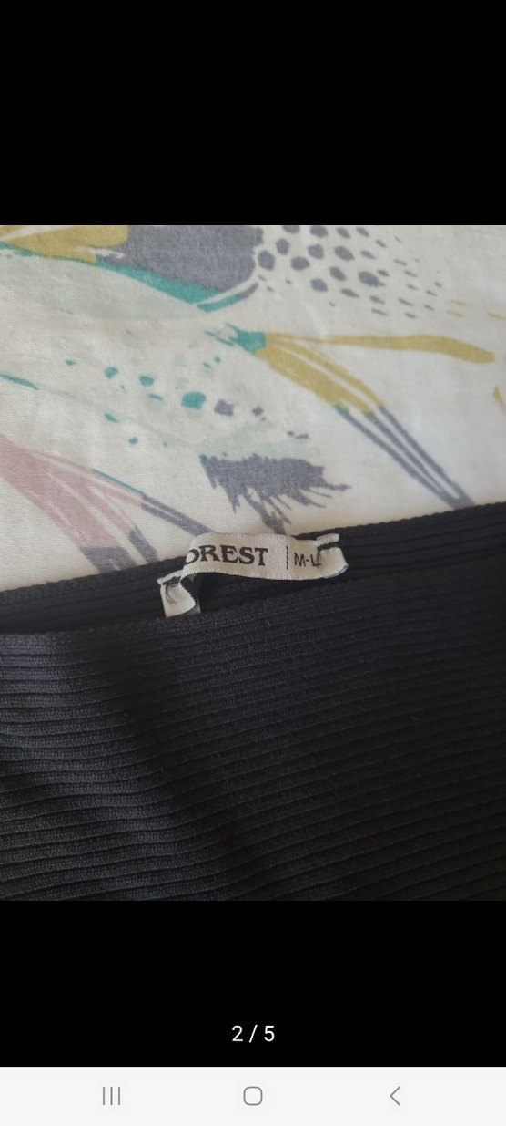 Siyah Rahat Kesim Yarasa Kol Üst - Görsel 2