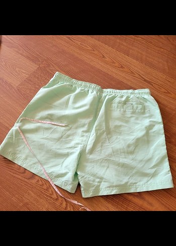 Erkek Loose Fit Pastel Yeşil Mini Mayo - Görsel 4