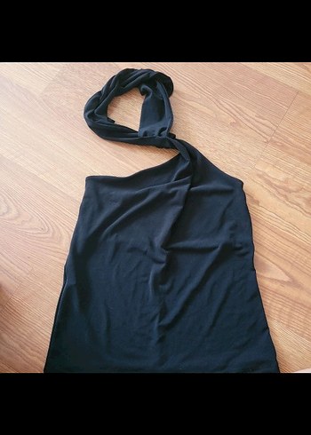 Boyundan Bağlamali Bluz - Görsel 2