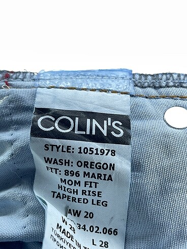 28 Beden çeşitli Renk Colin's Jean / Kot %70 İndirimli.