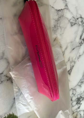 Beden pembe Renk Parlak Pembe MAC Makyaj Çantası