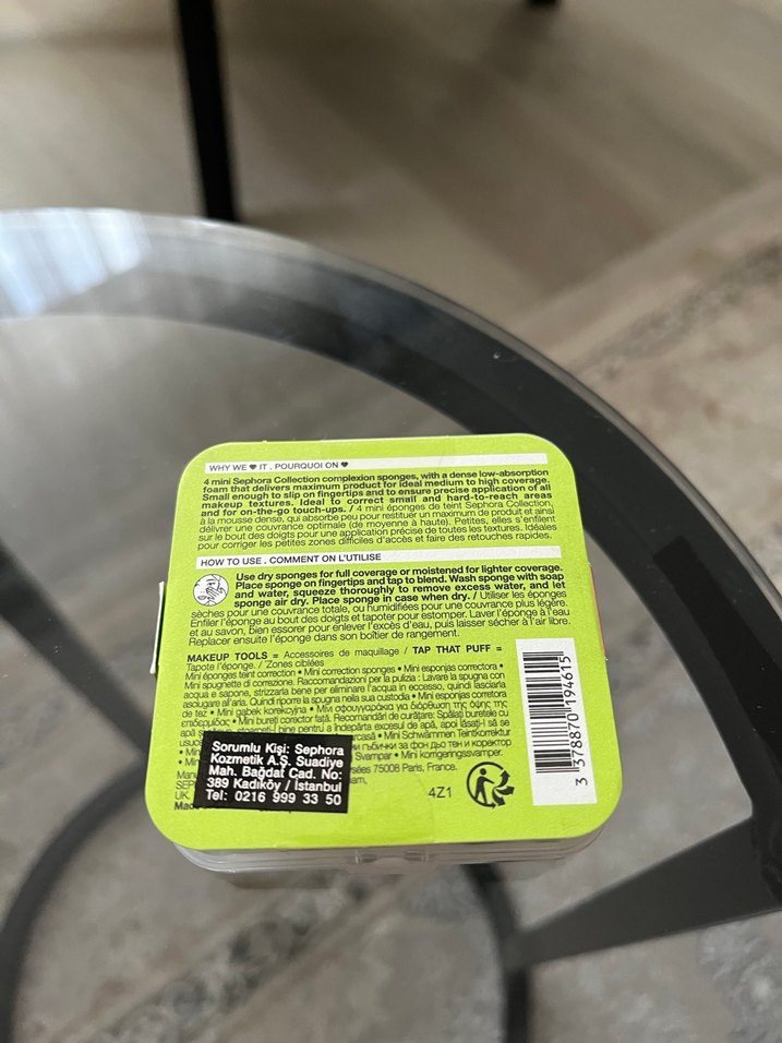 Sephora Mini Düzeltici Makyaj Süngerleri - Görsel 4