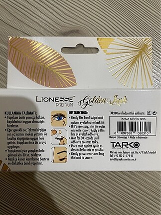 Diğer Lionesse premium Takma Kirpik