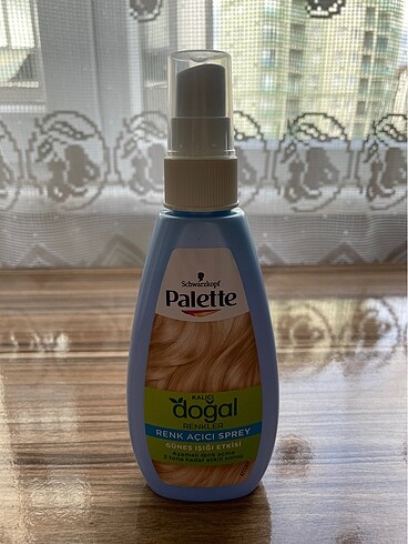 Palette renk açıcı sprey