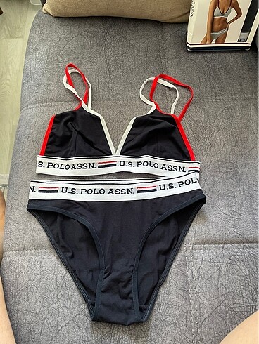 U.S Polo Assn. U.S. POLO ASSN. Bralet slip takımı