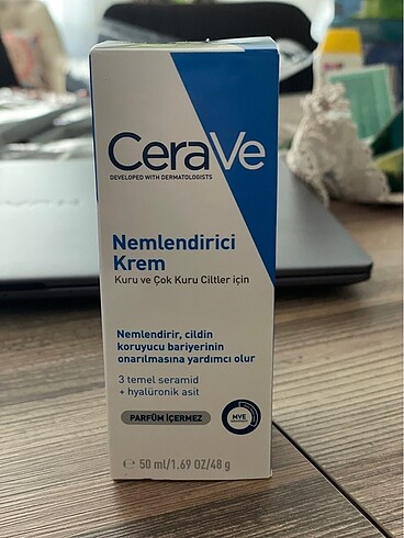 Cerave nemlendirici krem 50 ml.