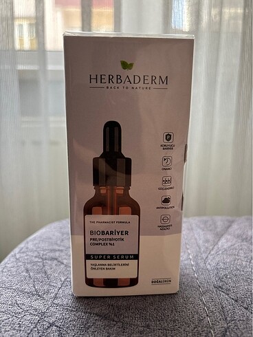 Herbaderm bio bariyer super serum