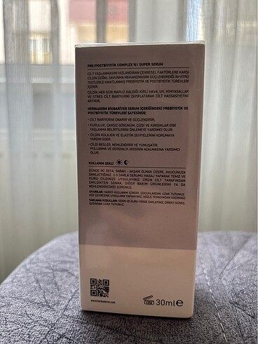 Diğer Herbaderm bio bariyer super serum