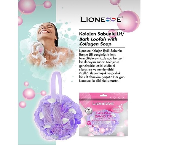 Diğer Lionesse kolajen sabunlu lif