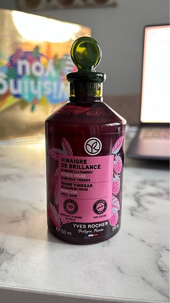 Yves rocher frambuaz saç sirkesi tonik - Görsel 2