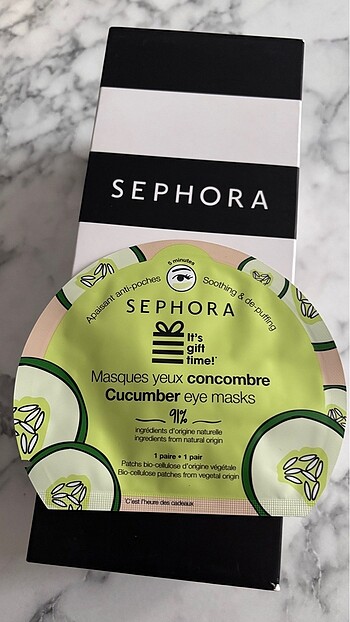 Sephora göz maskesi