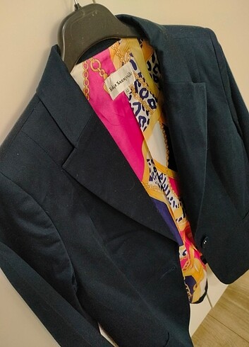 42 Beden Lacivert Blazer ceket