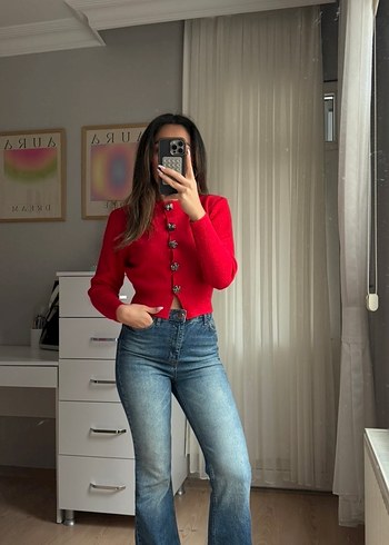 Yüksek bel jean