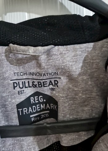 pull&bear kalın yağmurluk/rüzgarlık - Görsel 3