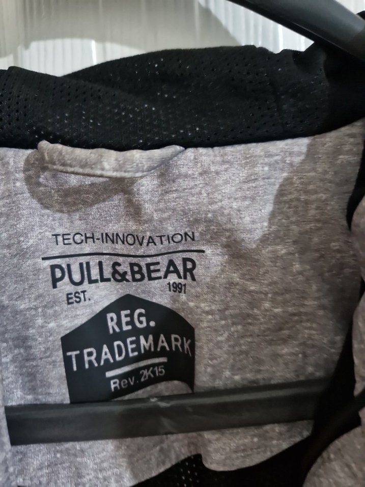 pull&bear kalın yağmurluk/rüzgarlık - Görsel 3