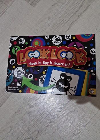 Look Look Çok Renkli Kart Oyunu