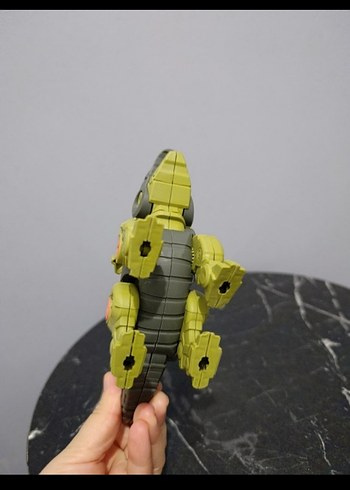 Renkli Yeşil Oyuncak Araba ve Dinozor - Görsel 6