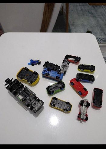 Renkli Mini Oyuncak Arabalar Seti - Görsel 4