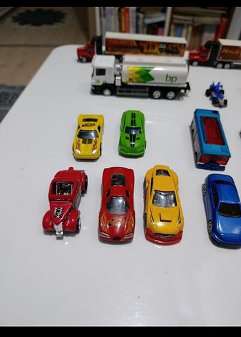 Renkli Mini Oyuncak Arabalar Seti - Görsel 6