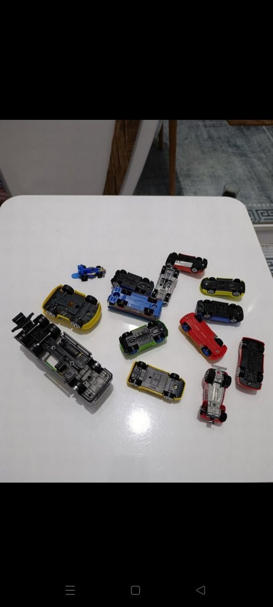 Renkli Mini Oyuncak Arabalar Seti - Görsel 4