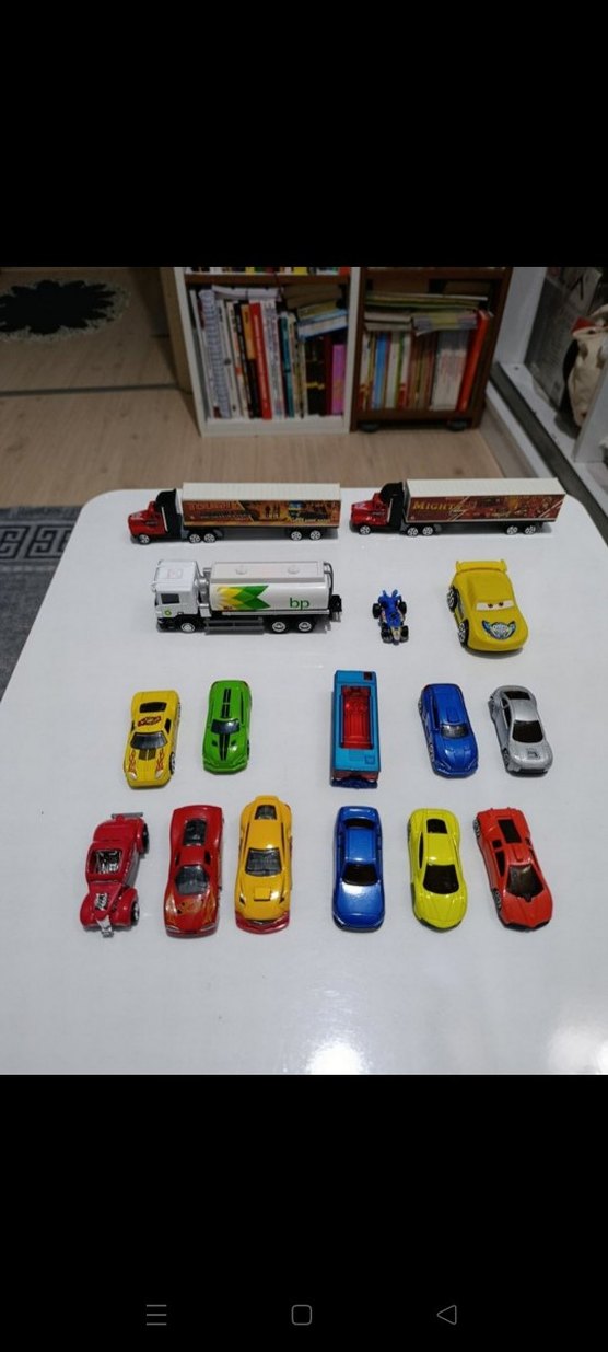 Renkli Mini Oyuncak Arabalar Seti - Görsel 3