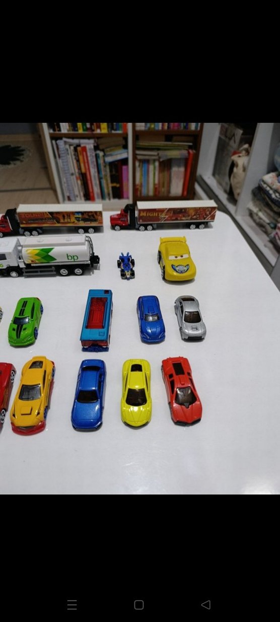 Renkli Mini Oyuncak Arabalar Seti - Görsel 5