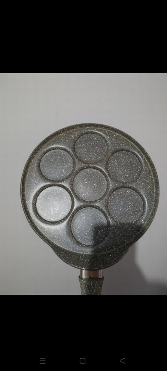 Yedi Gözlü Gri Siyah Tava - Görsel 4