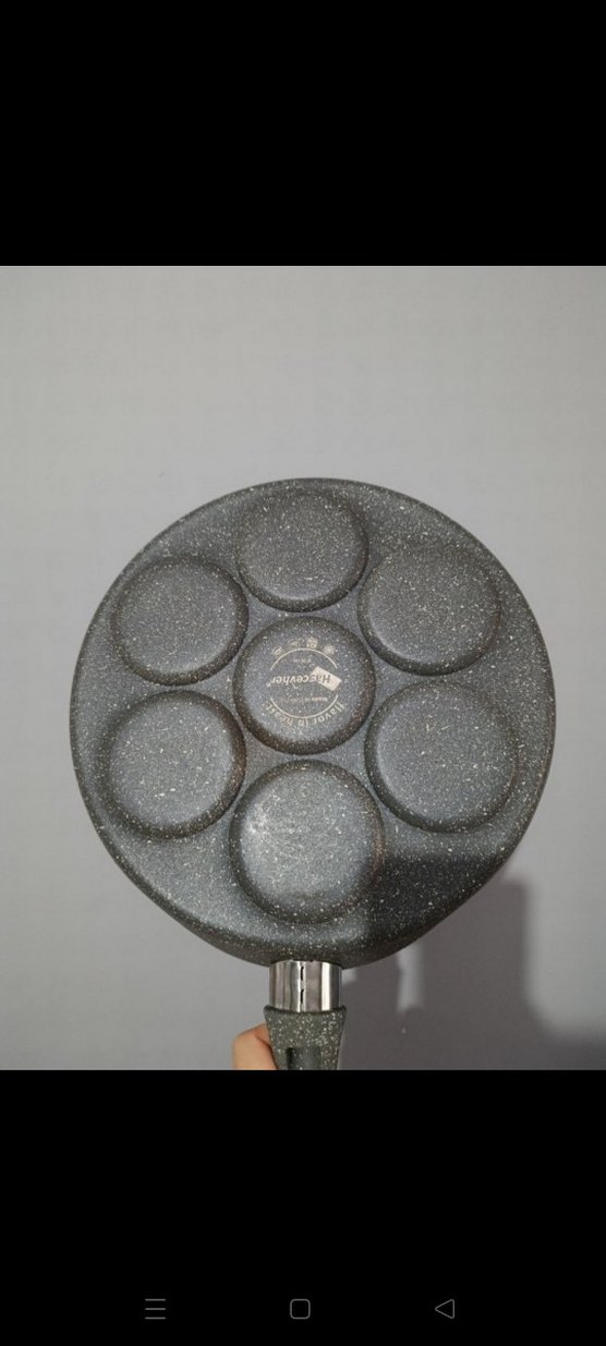 Yedi Gözlü Gri Siyah Tava - Görsel 5