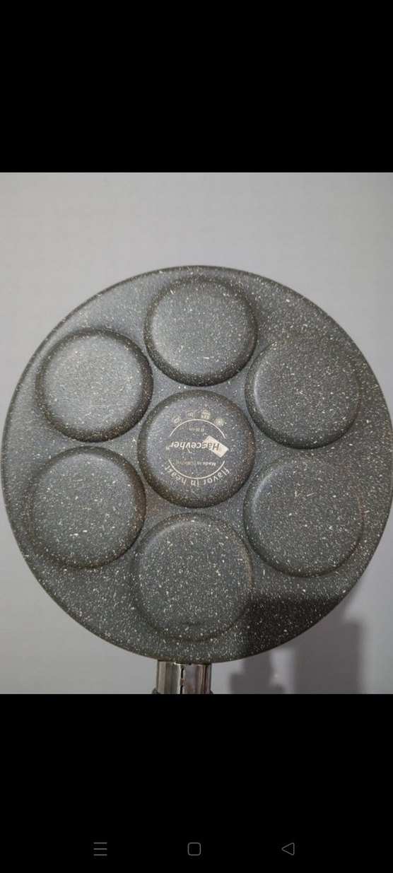 Yedi Gözlü Gri Siyah Tava - Görsel 2