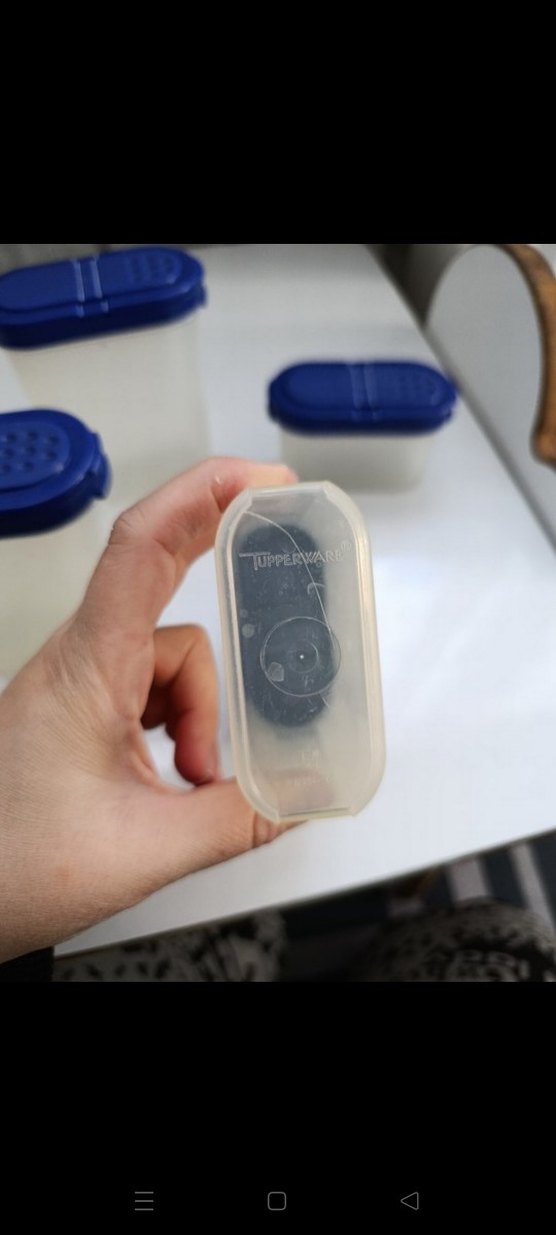 Mavi Plastik Baharatlık Seti - Görsel 3