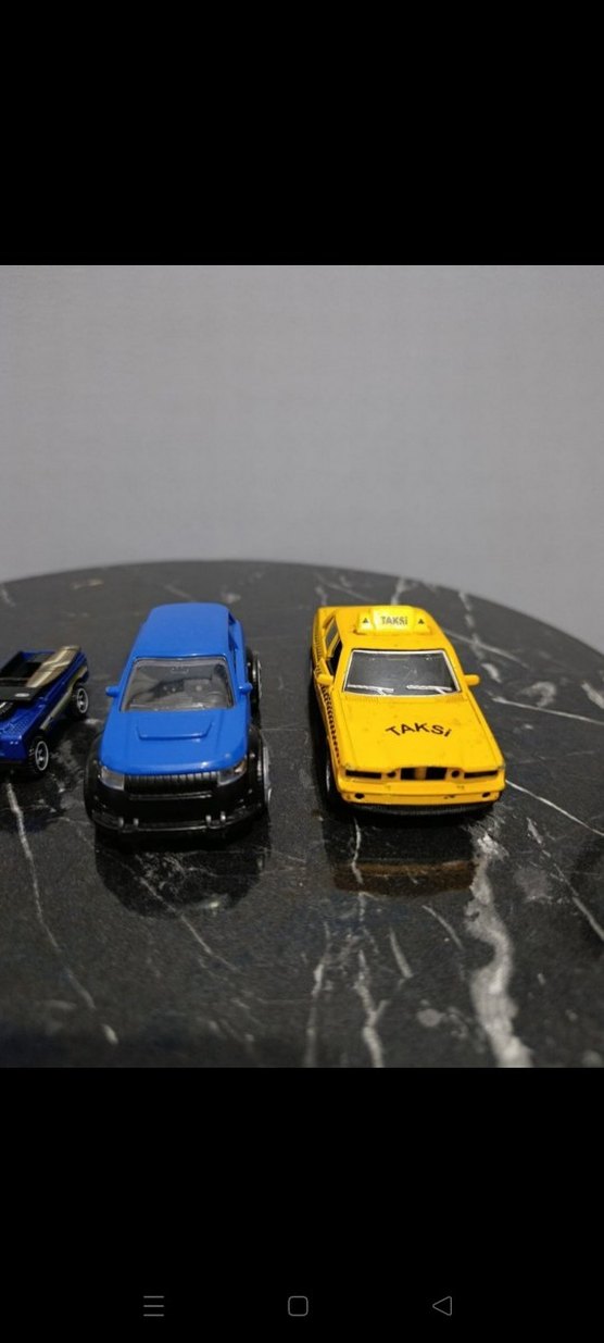 Sarı Oyuncak Taksi Modeli - Görsel 5