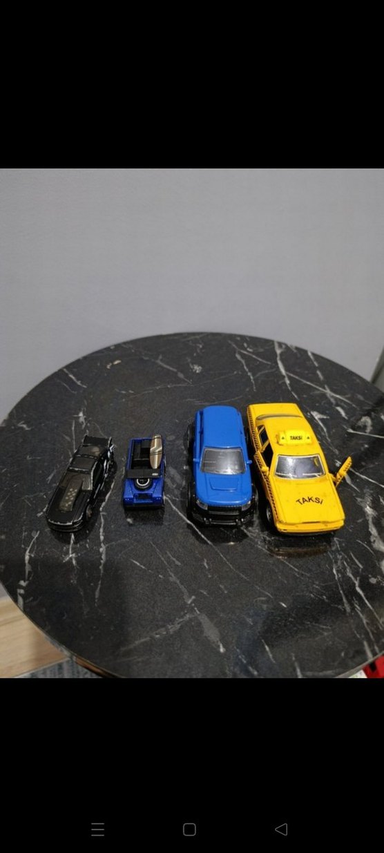 Sarı Oyuncak Taksi Modeli - Görsel 3