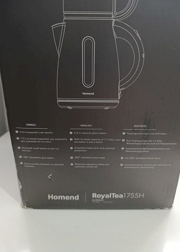 Homend Çay Makinesi - Görsel 5