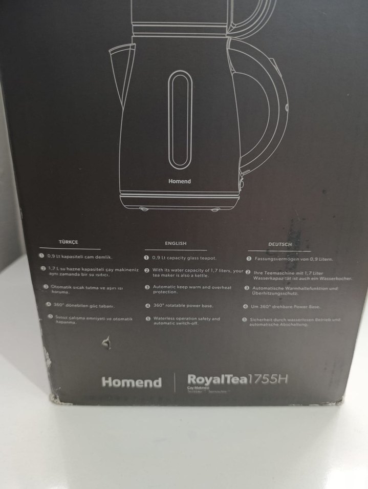 Homend Çay Makinesi - Görsel 5