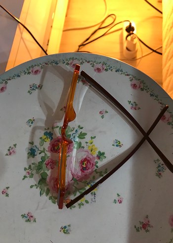 Kadın Çok Renkli Retro Gözlük - Görsel 3