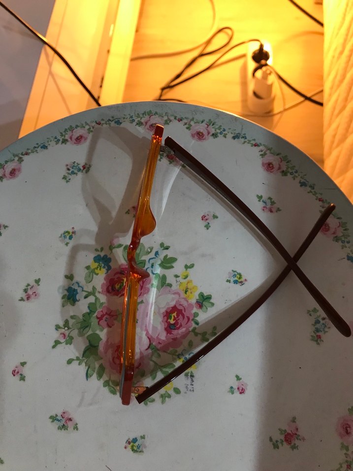 Kadın Çok Renkli Retro Gözlük - Görsel 3