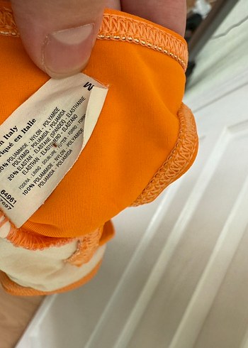 Benetton Turuncu Askılı Kadın Mayo - Görsel 4