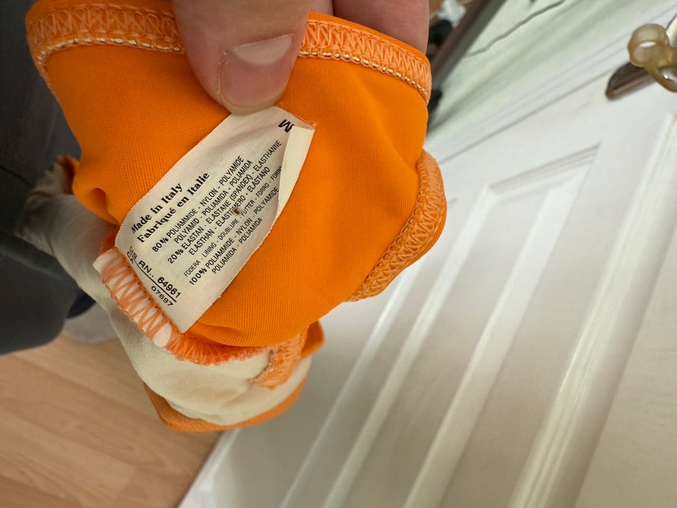 Benetton Turuncu Askılı Kadın Mayo - Görsel 4